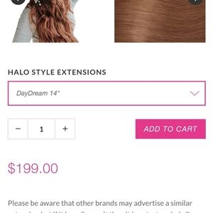 Hidden Crown 14" halo extension